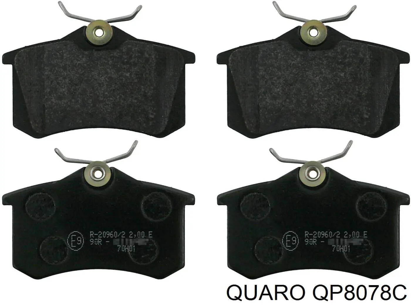 Купити QP8078C Quaro Задні колодки