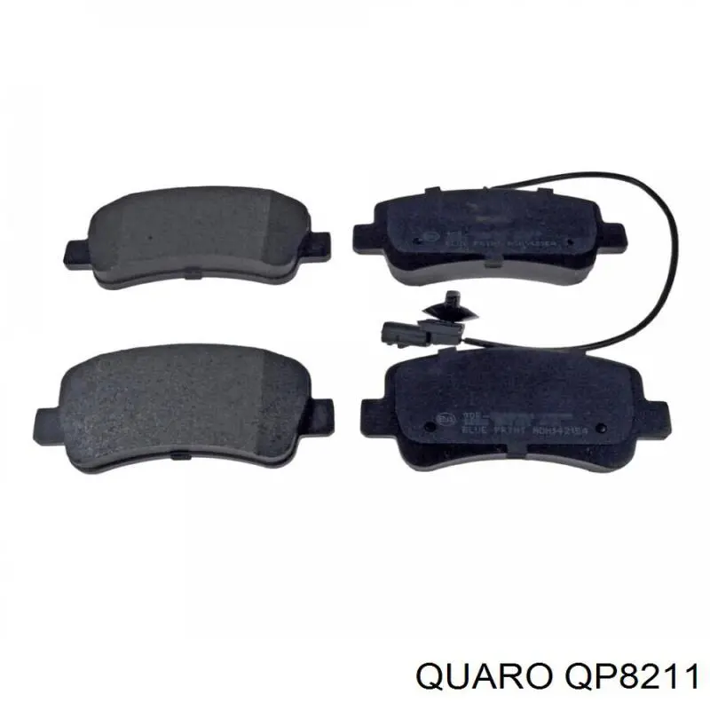 Задні гальмівні колодки Quaro QP8211 ціна, від 27.06 USD