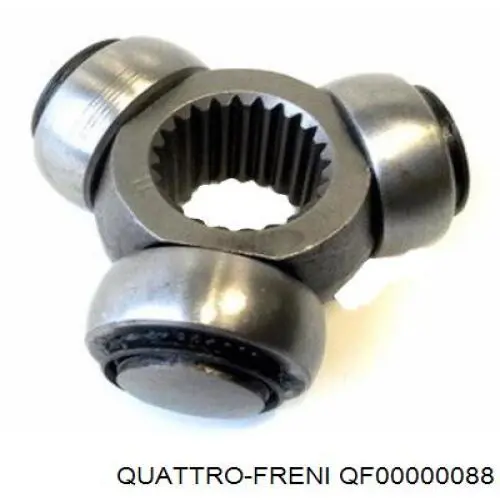 QF00000088 Quattro Freni шрус внутрішній, передній, правий