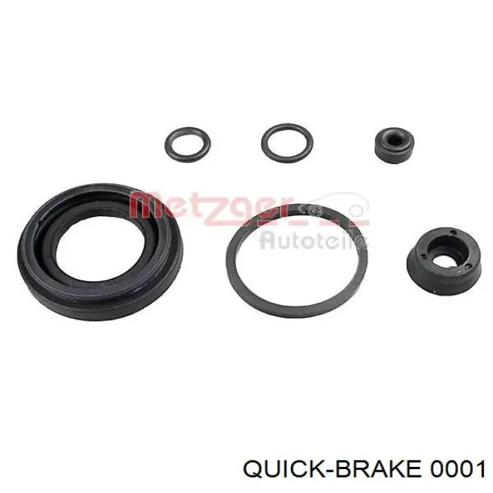 Купити 0001 Quick Brake Монтажний комплект задніх барабанних колодок