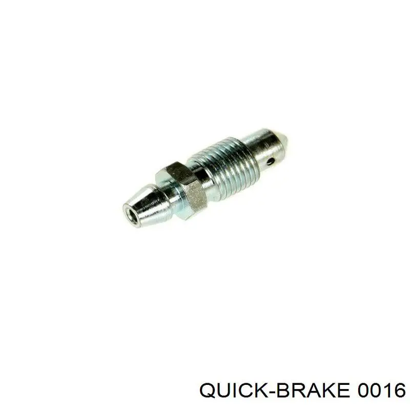 0016 Quick Brake Штуцер прокачування супорту гальмівного, переднього