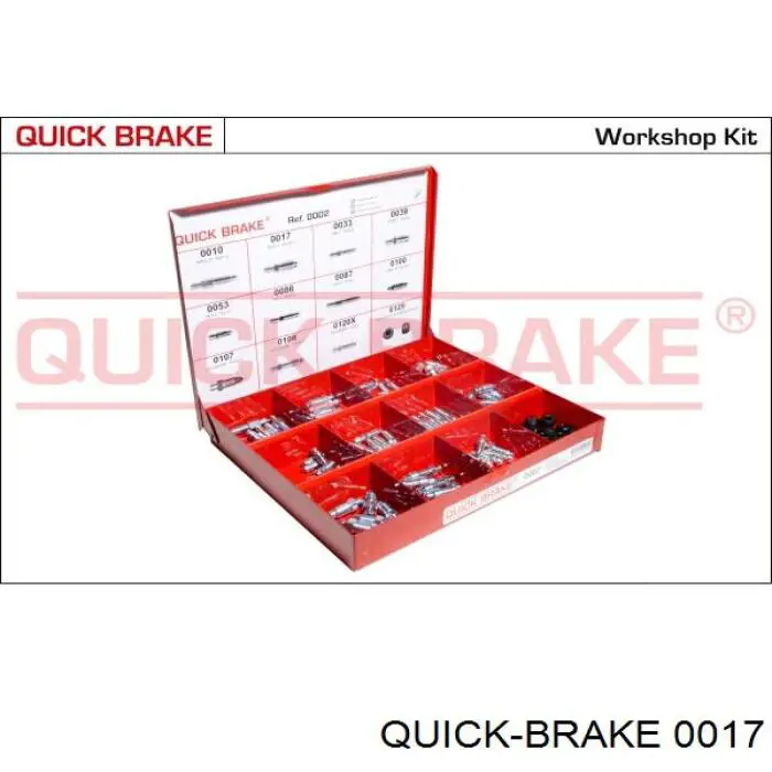 Купити 0017 Quick Brake Штуцер прокачування супорту гальмівного, переднього