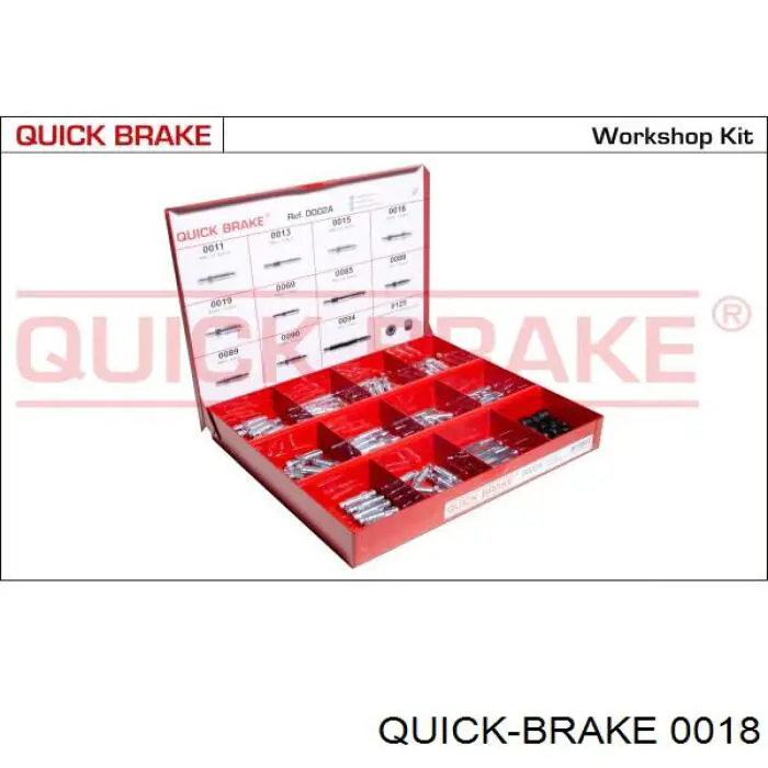 Купити 0018 Quick Brake Штуцер прокачування супорту гальмівного, переднього