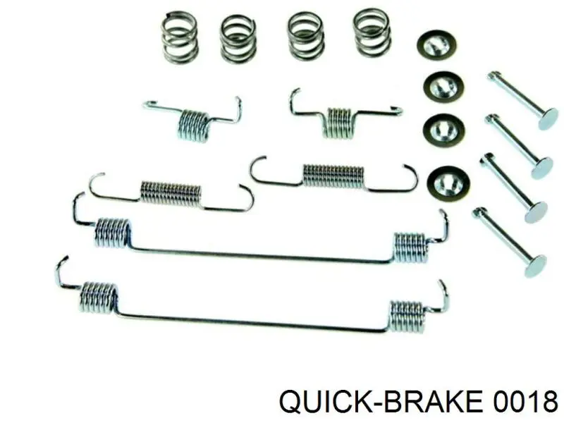 Штуцер прокачування супорту гальмівного, переднього Quick Brake 0018 ціна, від 1.19 USD