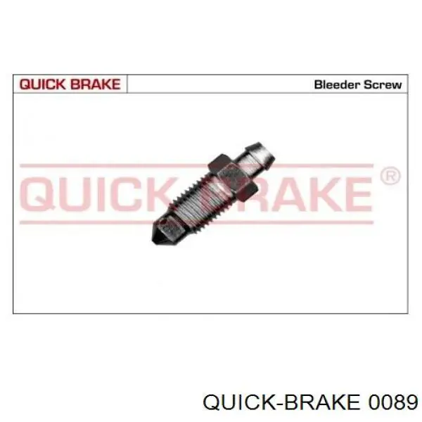  Quick Brake 0089 ціна, від 1.82 USD