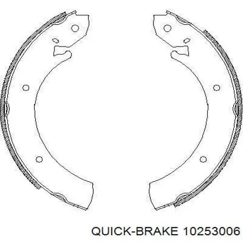Регулятор заднього барабанного гальма Quick Brake 10253006 ціна, від 14.90 USD