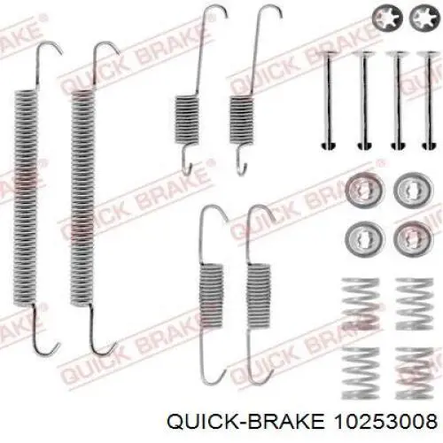 Скоба-розтяжка гальмівного барабана 10253008 Quick Brake