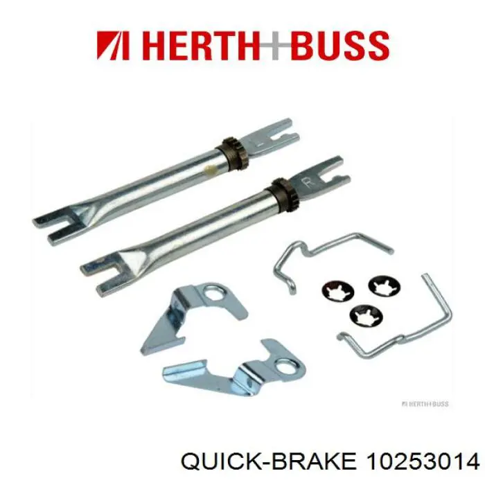 Купити 10253014 Quick Brake Механізм підведення (самопідведення) барабанних колодок/розвідний ремкомплект