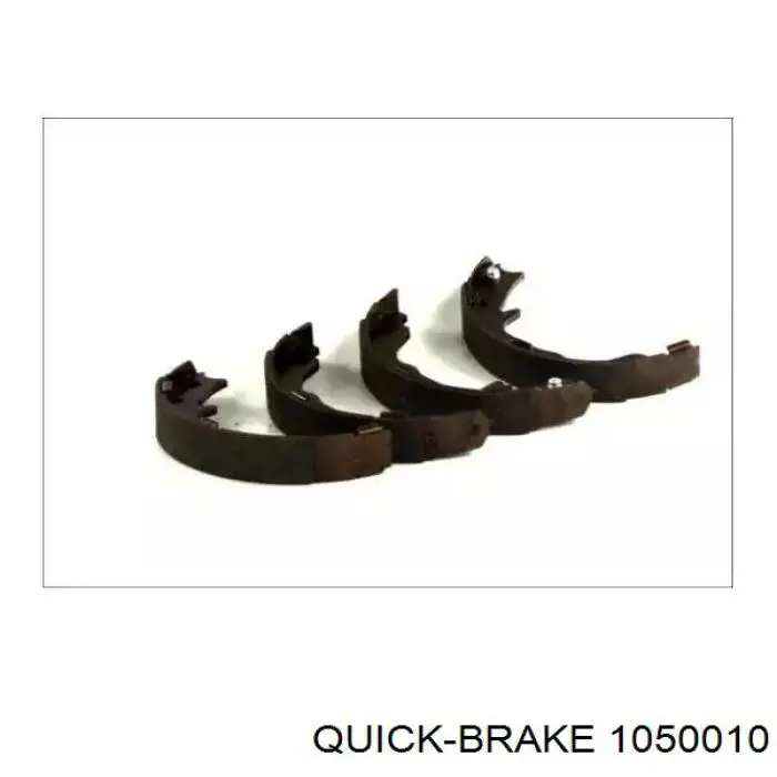 Монтажний комплект задніх барабанних колодок 1050010 Quick Brake