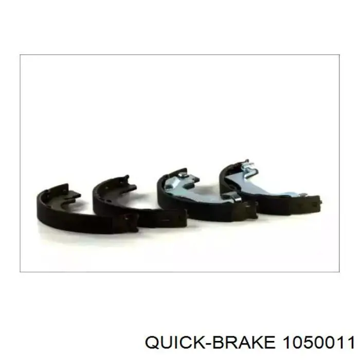 Монтажний комплект задніх барабанних колодок 1050011 Quick Brake