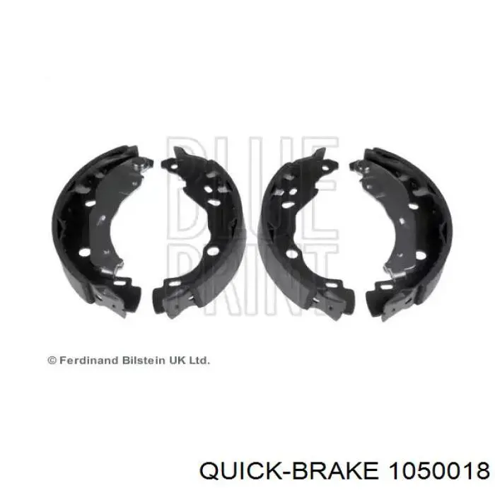 Купити 1050018 Quick Brake Монтажний комплект задніх барабанних колодок