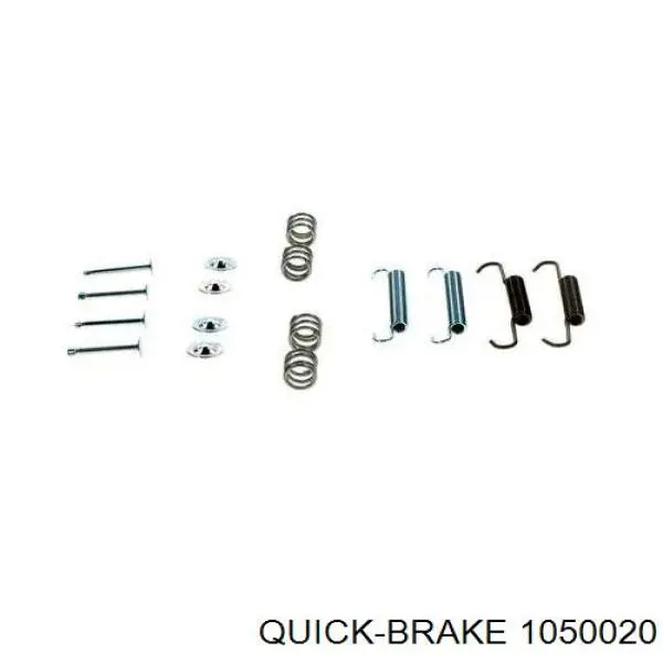 1050020 Quick Brake ремкомплект задніх гальм