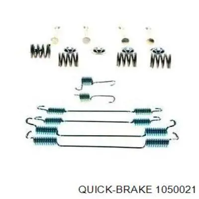 Монтажний комплект задніх барабанних колодок 1050021 Quick Brake