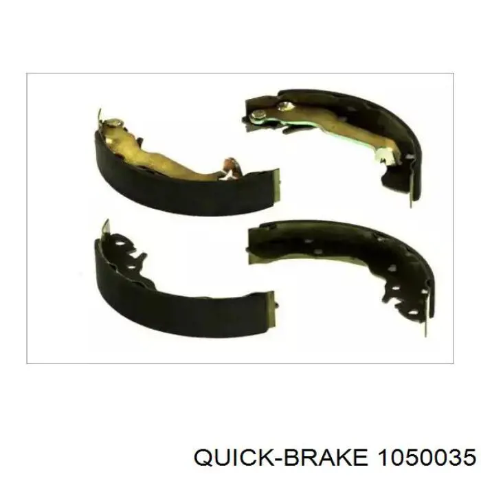 Купити 1050035 Quick Brake Монтажний комплект задніх барабанних колодок