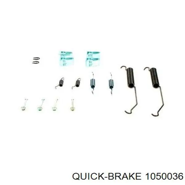 Купити 1987475419 Bosch Монтажний комплект задніх барабанних колодок