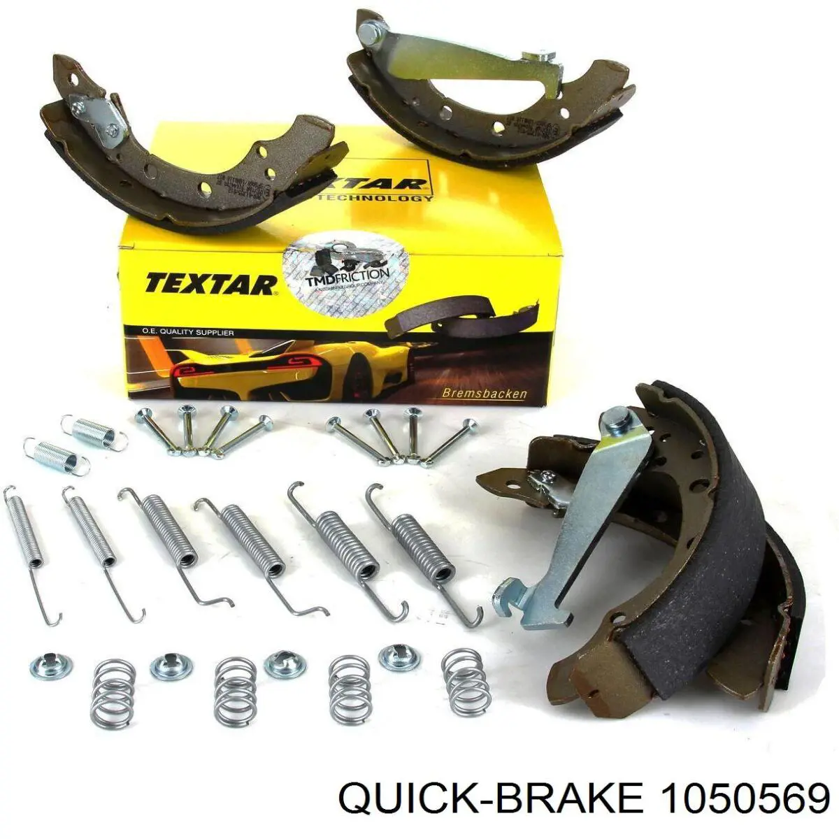 Купити 1050569 Quick Brake Монтажний комплект задніх барабанних колодок