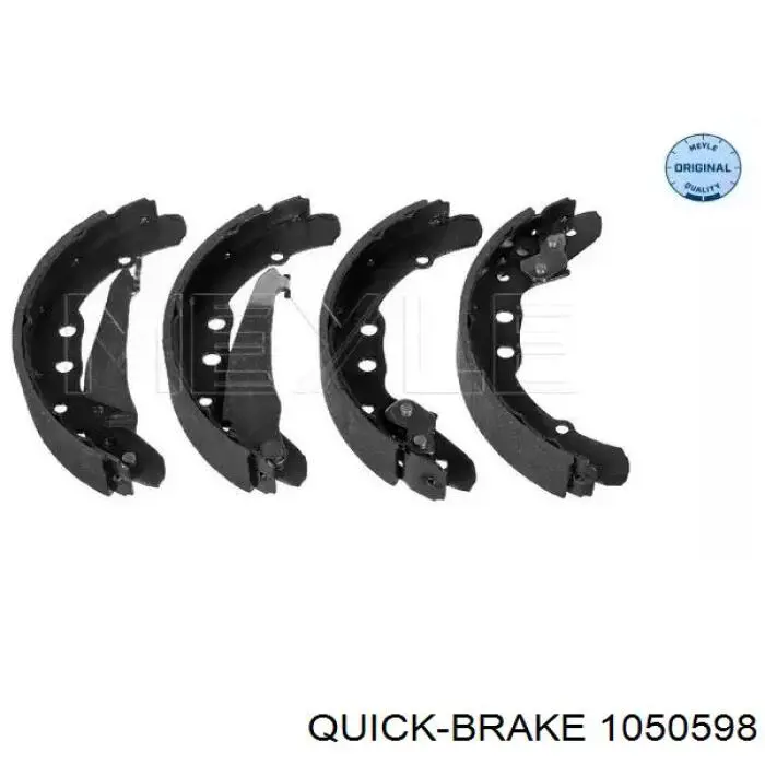 Купити 1050598 Quick Brake Монтажний комплект задніх барабанних колодок