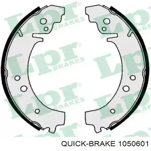 1050601 Quick Brake монтажний комплект задніх барабанних колодок