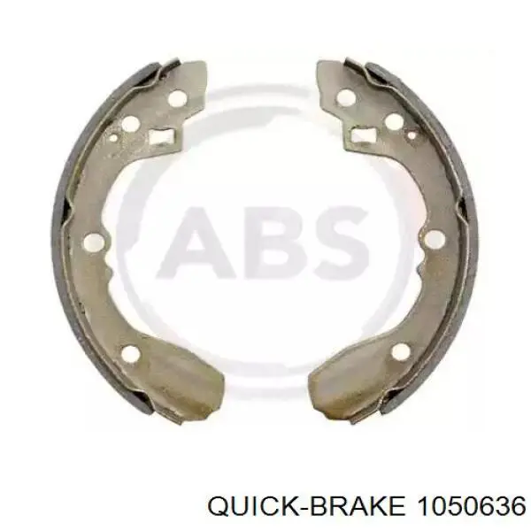 Ремкомплект гальмівних колодок Quick Brake 1050636