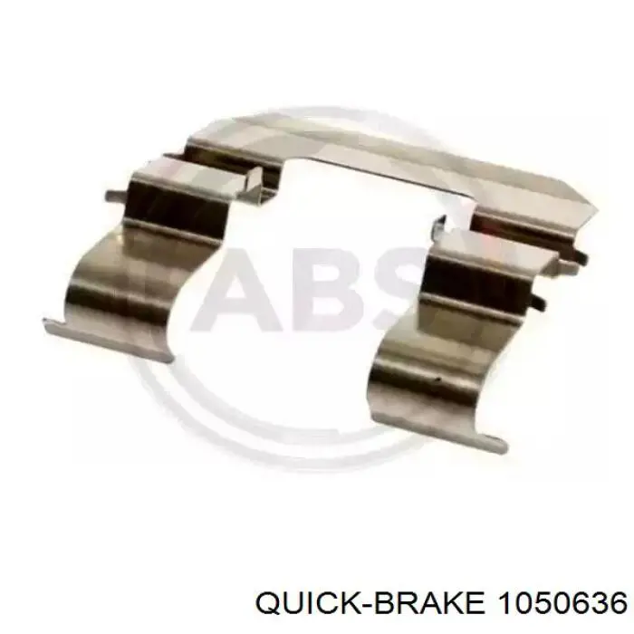 Ремкомплект гальмівних колодок Quick Brake 1050636 ціна, від 5.70 USD