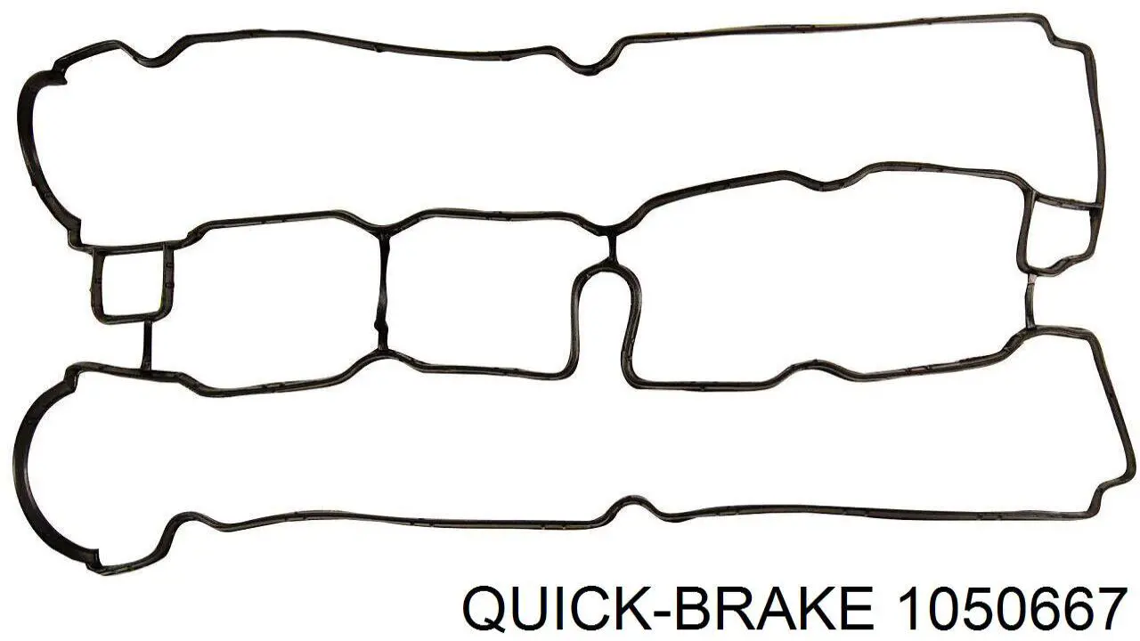 Монтажний комплект задніх барабанних колодок Quick Brake 1050667 ціна, від 3.31 USD