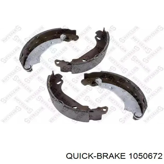 Монтажний комплект задніх барабанних колодок 1050672 Quick Brake
