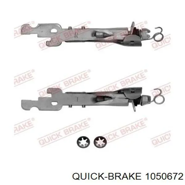 Купити 1050672 Quick Brake Монтажний комплект задніх барабанних колодок