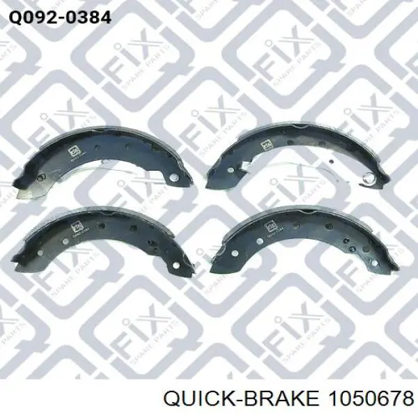 Монтажний комплект задніх барабанних колодок 1050678 Quick Brake