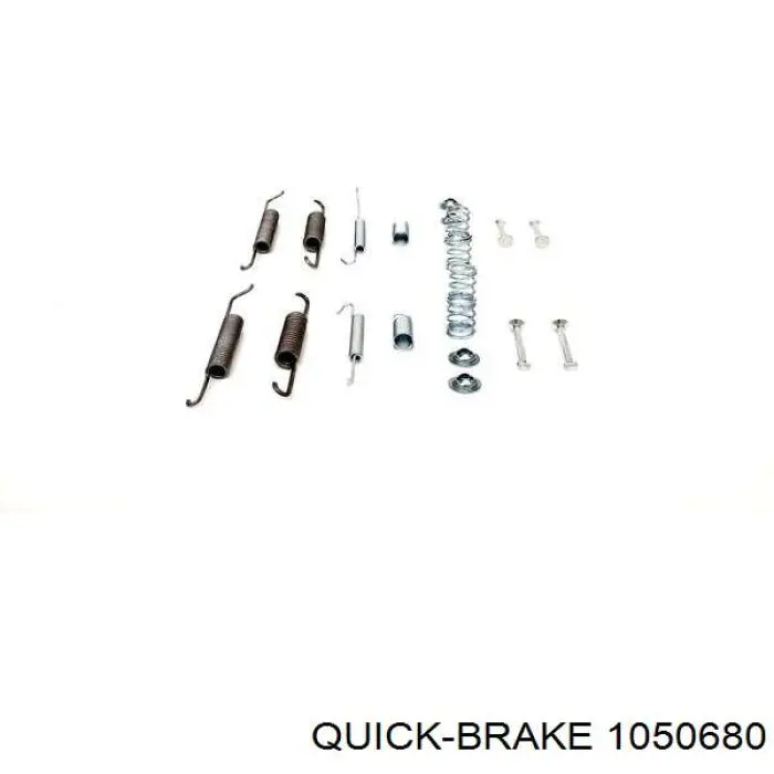 Купити 1050680 Quick Brake Монтажний комплект задніх барабанних колодок