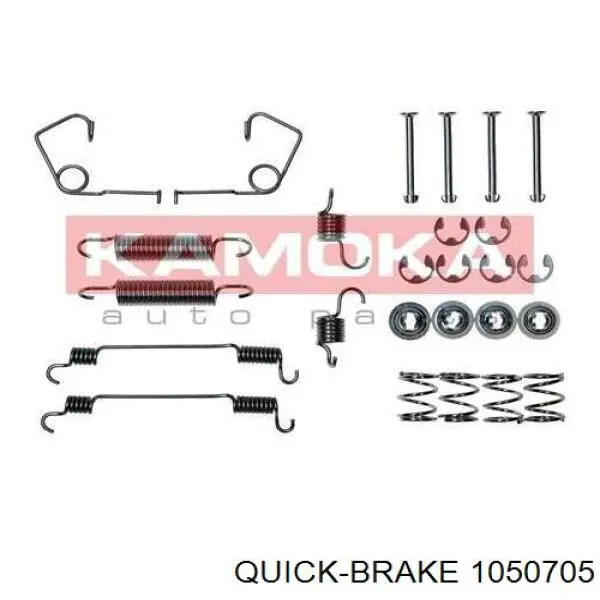 Купити 1050705 Quick Brake Ремкомплект гальмівних колодок