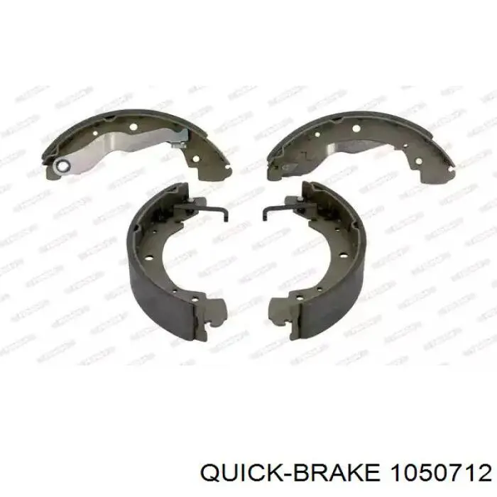 Монтажний комплект задніх барабанних колодок 1050712 Quick Brake