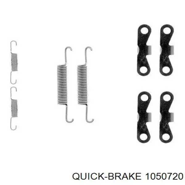 Купити 1050720 Quick Brake Ремкомплект задніх гальм