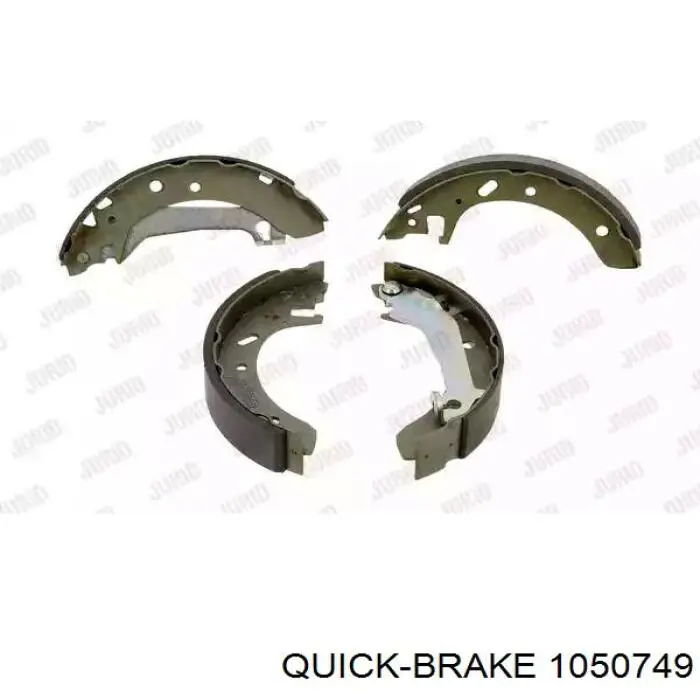 Монтажний комплект задніх барабанних колодок 1050749 Quick Brake