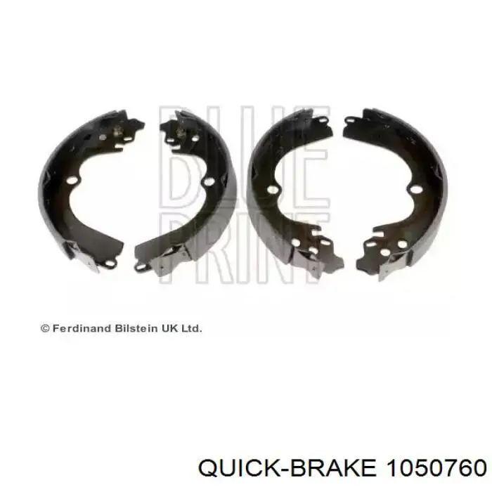Купити 1050760 Quick Brake Монтажний комплект задніх барабанних колодок