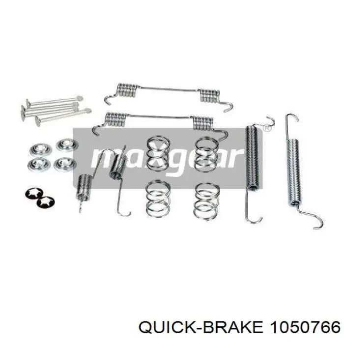 Монтажний комплект задніх барабанних колодок Quick Brake 1050766 ціна, від 6.86 USD