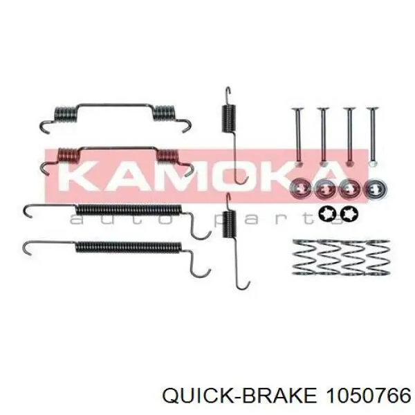 Купити 1050766 Quick Brake Монтажний комплект задніх барабанних колодок