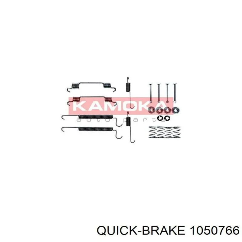 Монтажний комплект задніх барабанних колодок 1050766 Quick Brake