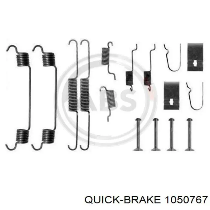 1050767 Quick Brake ремкомплект гальмівних колодок