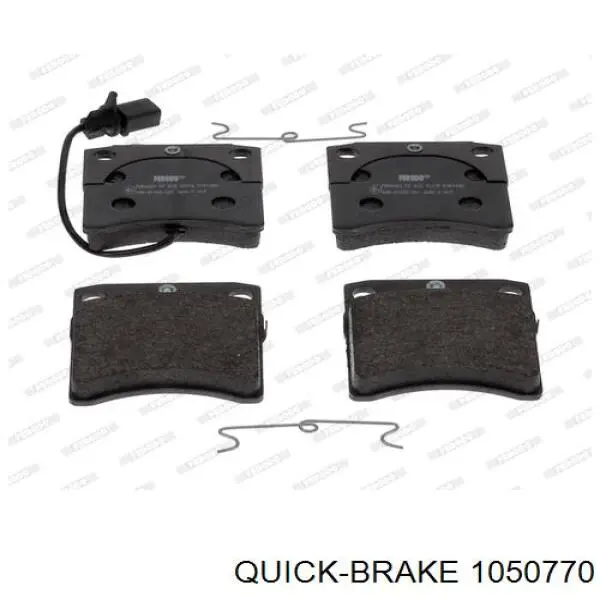 Ремкомплект задніх гальм Quick Brake 1050770 ціна, від 6.20 USD
