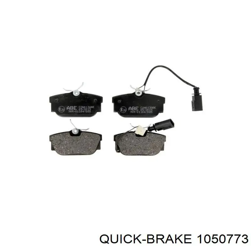Купити 1050773 Quick Brake Ремкомплект гальмівних колодок