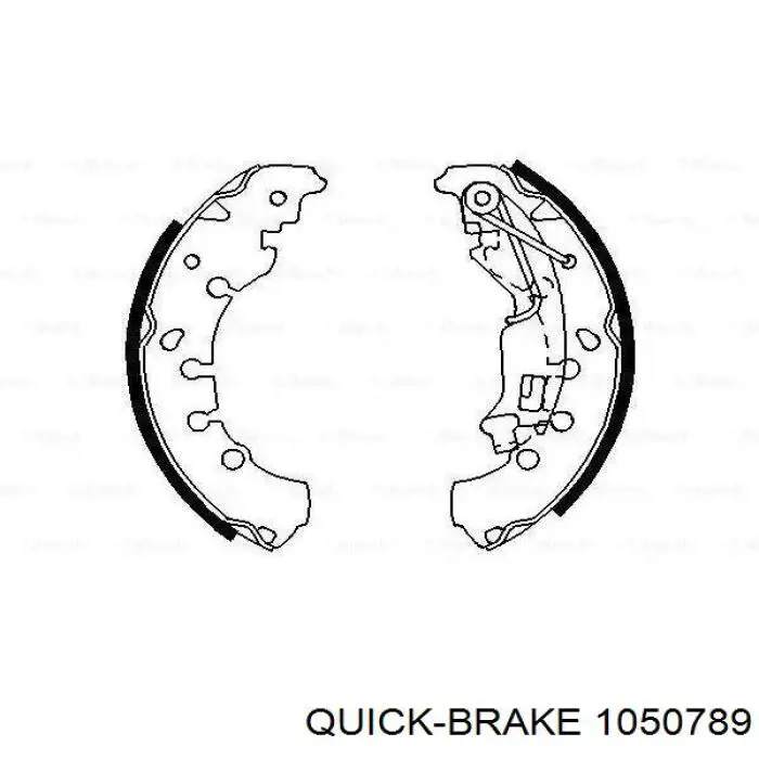Купити 1050789 Quick Brake Механізм підведення (самопідведення) барабанних колодок/розвідний ремкомплект