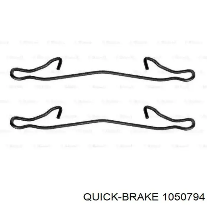 Монтажний комплект задніх барабанних колодок 1050794 Quick Brake