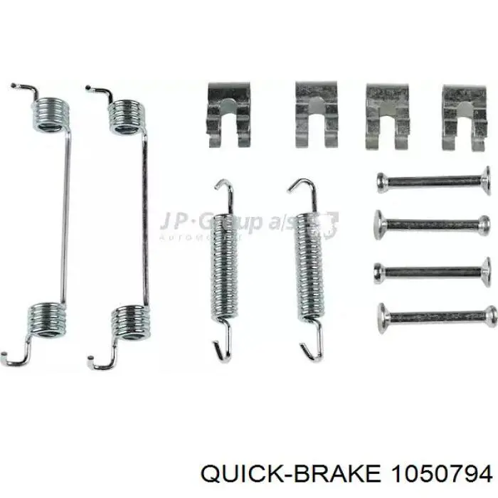 Купити 1050794 Quick Brake Монтажний комплект задніх барабанних колодок