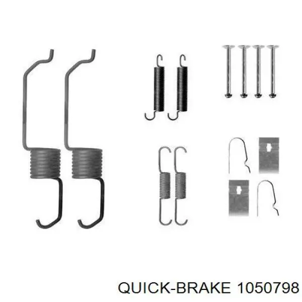 1050798 Quick Brake механізм підведення (самопідведення барабанних колодок/розвідний ремкомплект)