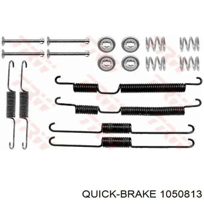 1050813 Quick Brake монтажний комплект задніх барабанних колодок