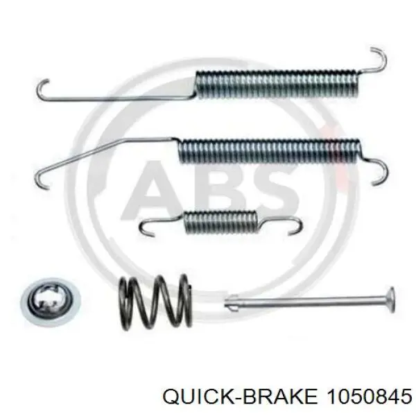 Купити 1050845 Quick Brake Монтажний комплект задніх барабанних колодок