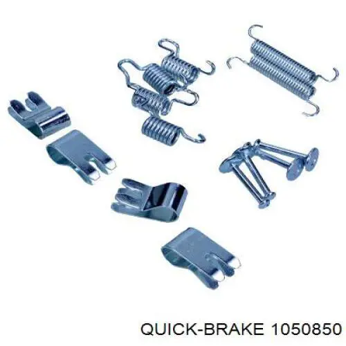 Монтажний комплект задніх барабанних колодок 1050850 Quick Brake