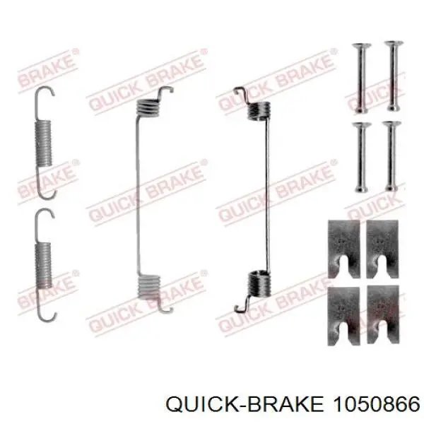 Купити 1050866 Quick Brake Пружина притискна задніх барабанних колодок