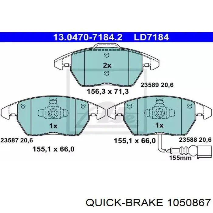  Quick Brake 1050867