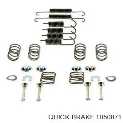 Ремкомплект задніх гальм 1050871 Quick Brake